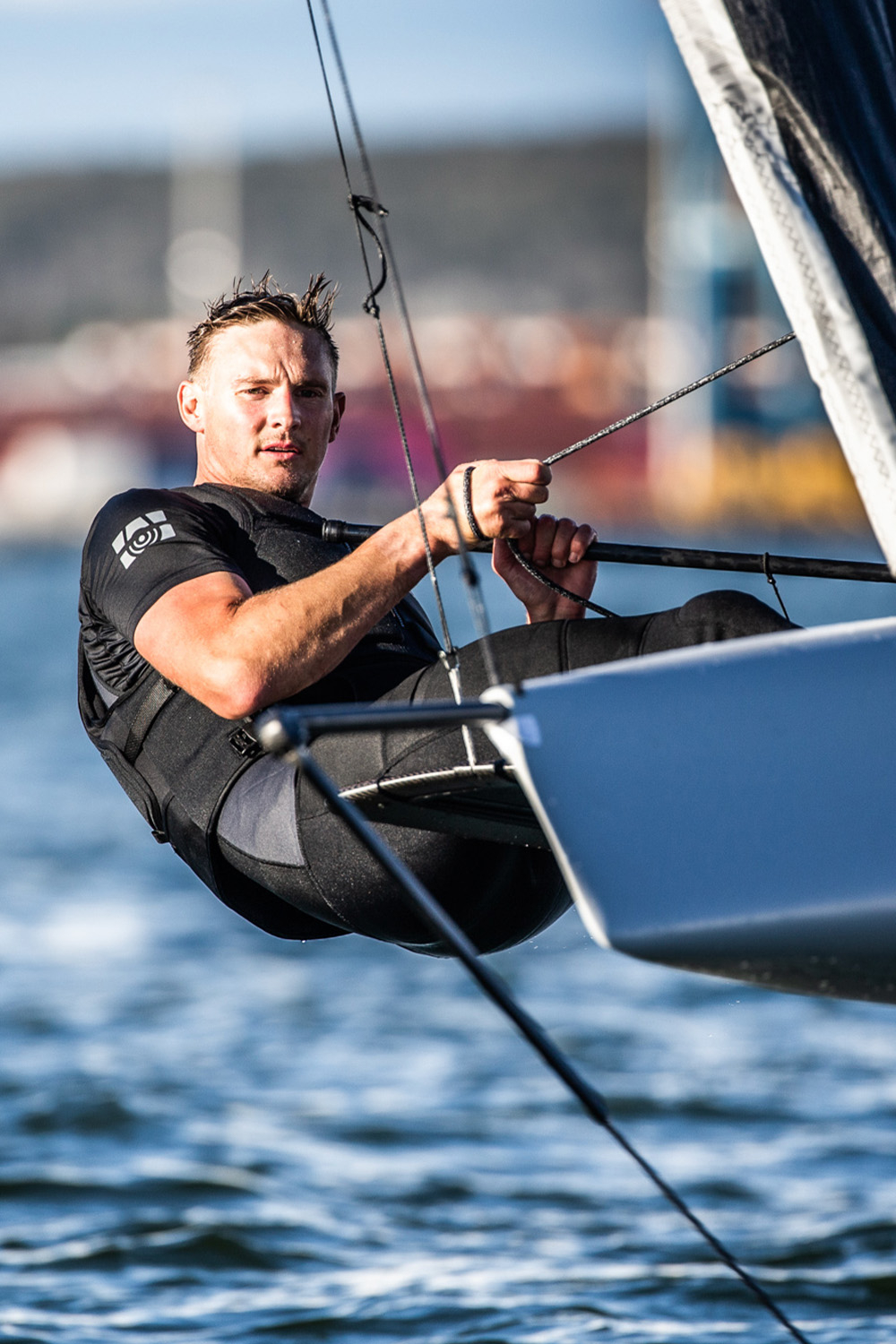 Dinghy sailing