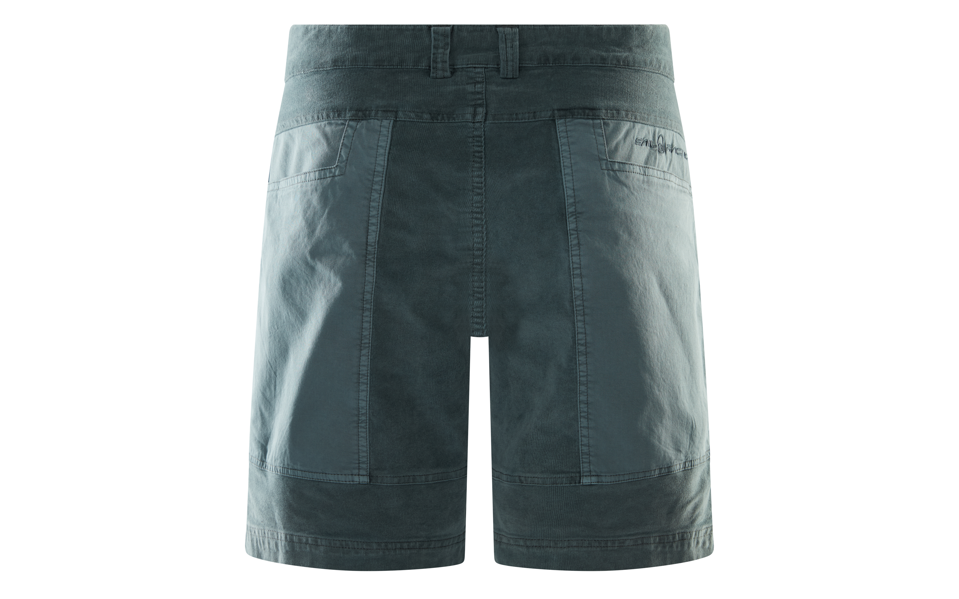 BLOCKED CORDUROY SHORTS