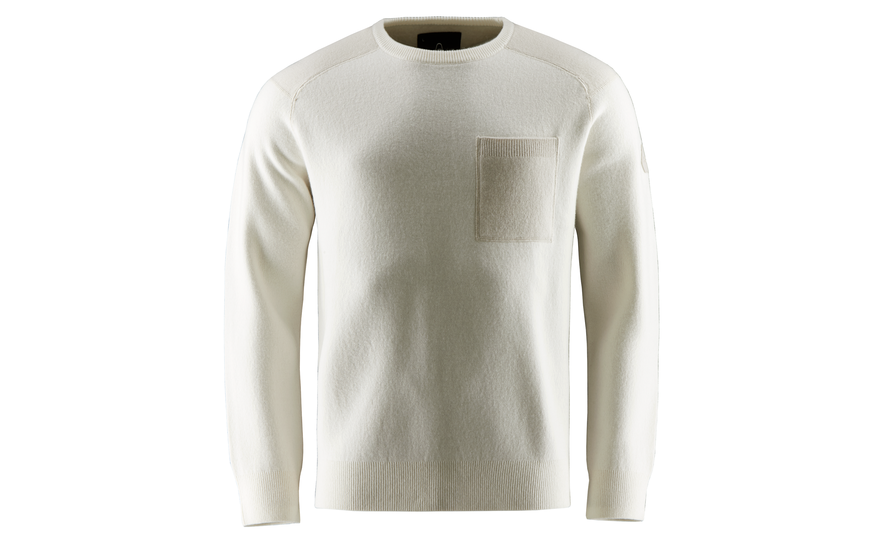 SPINE KNITTED CREW NECK 