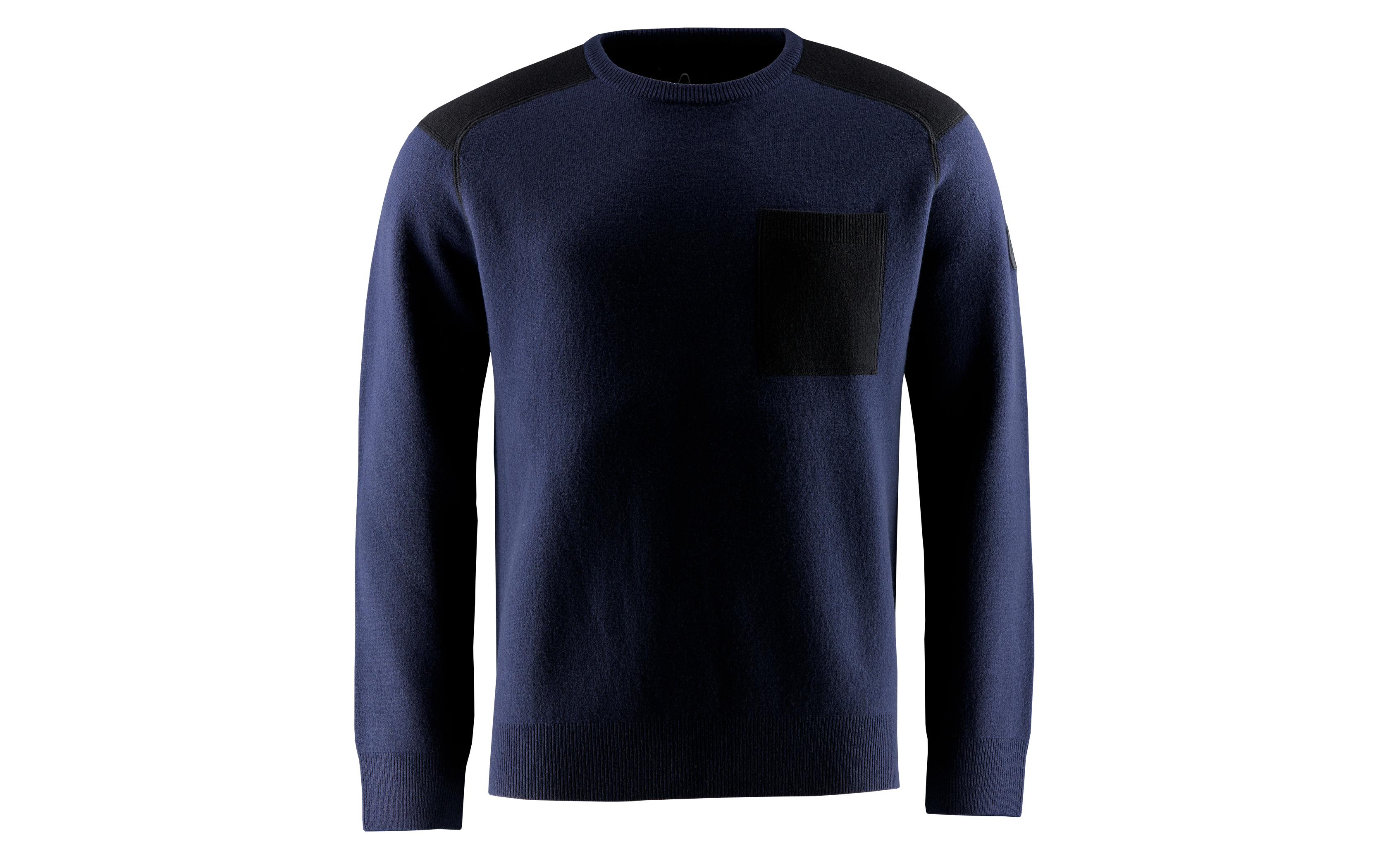 SPINE KNITTED CREW NECK 