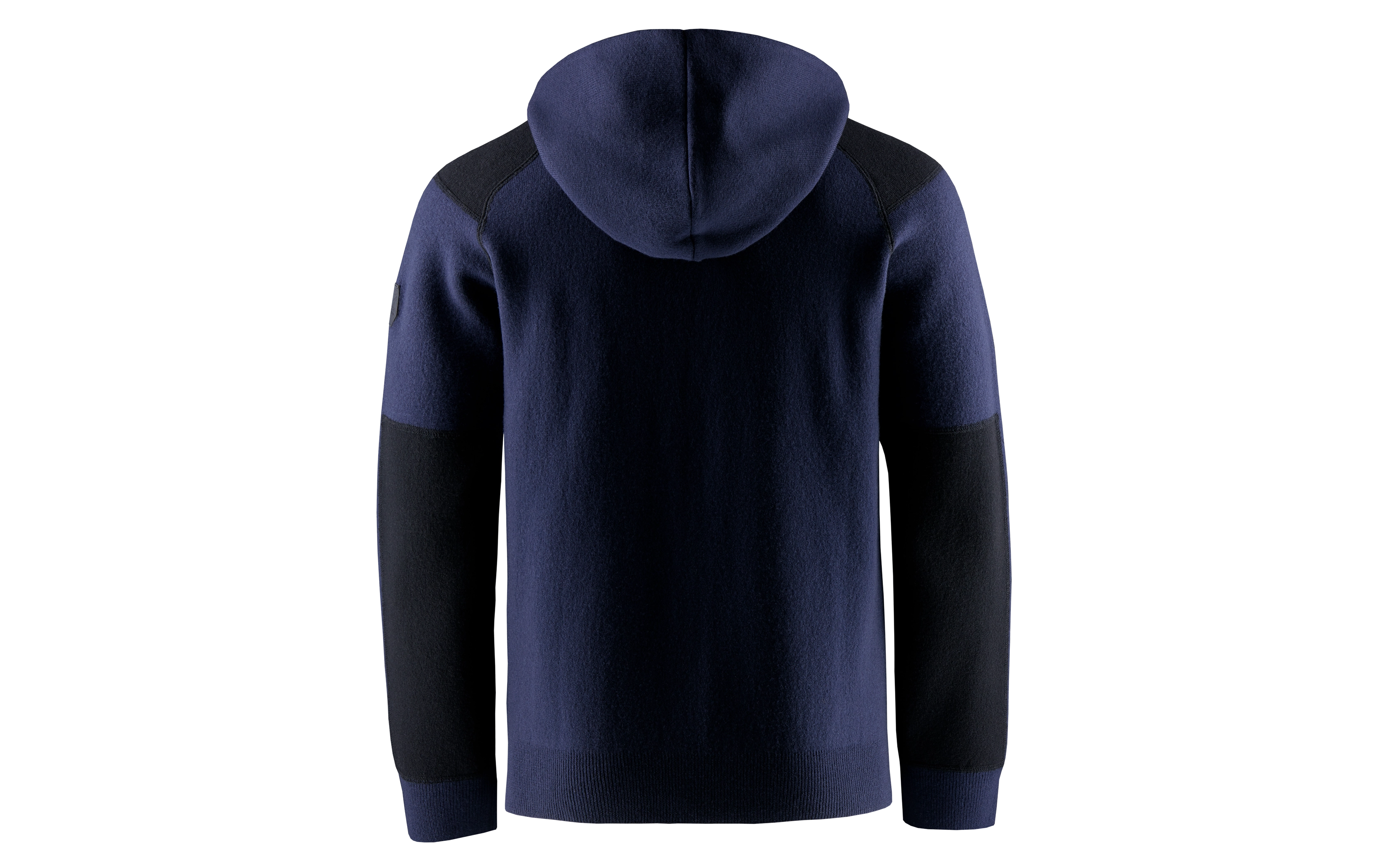 SPINE KNITTED ZIP HOOD 