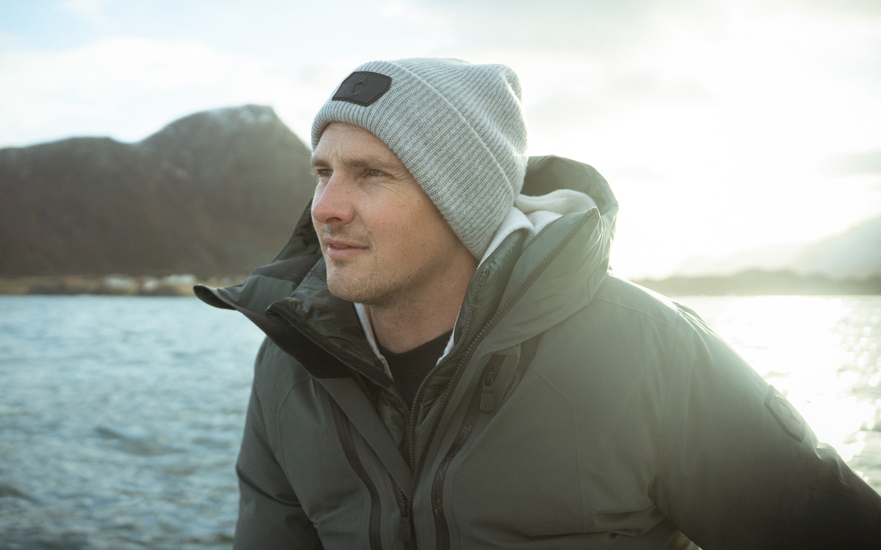 RIDGE KNITTED BEANIE 