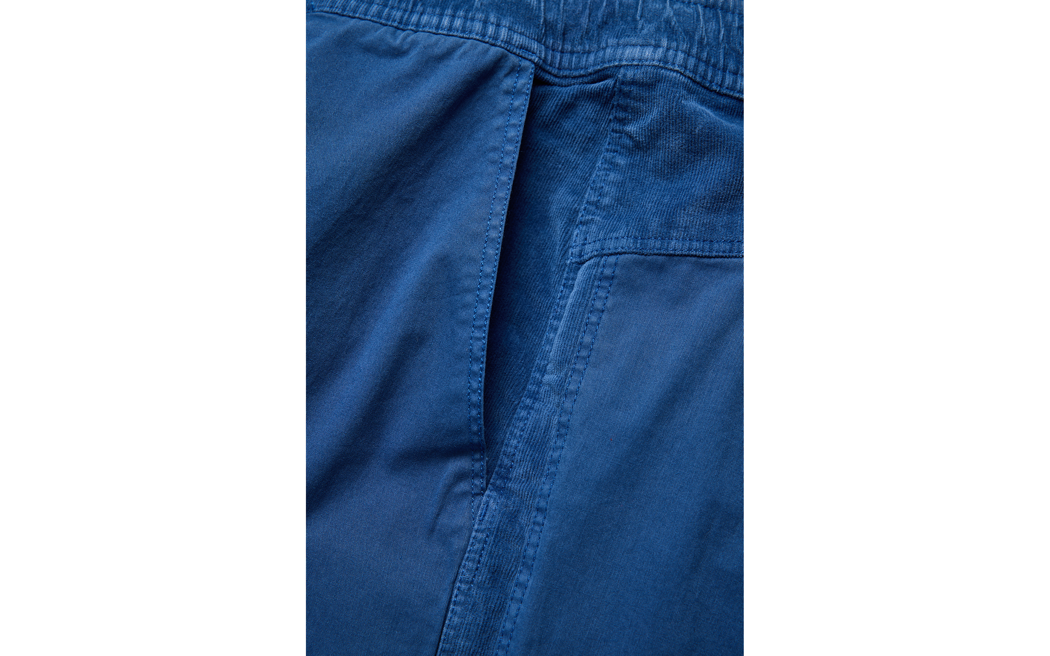 BLOCKED CORDUROY VOLLEY