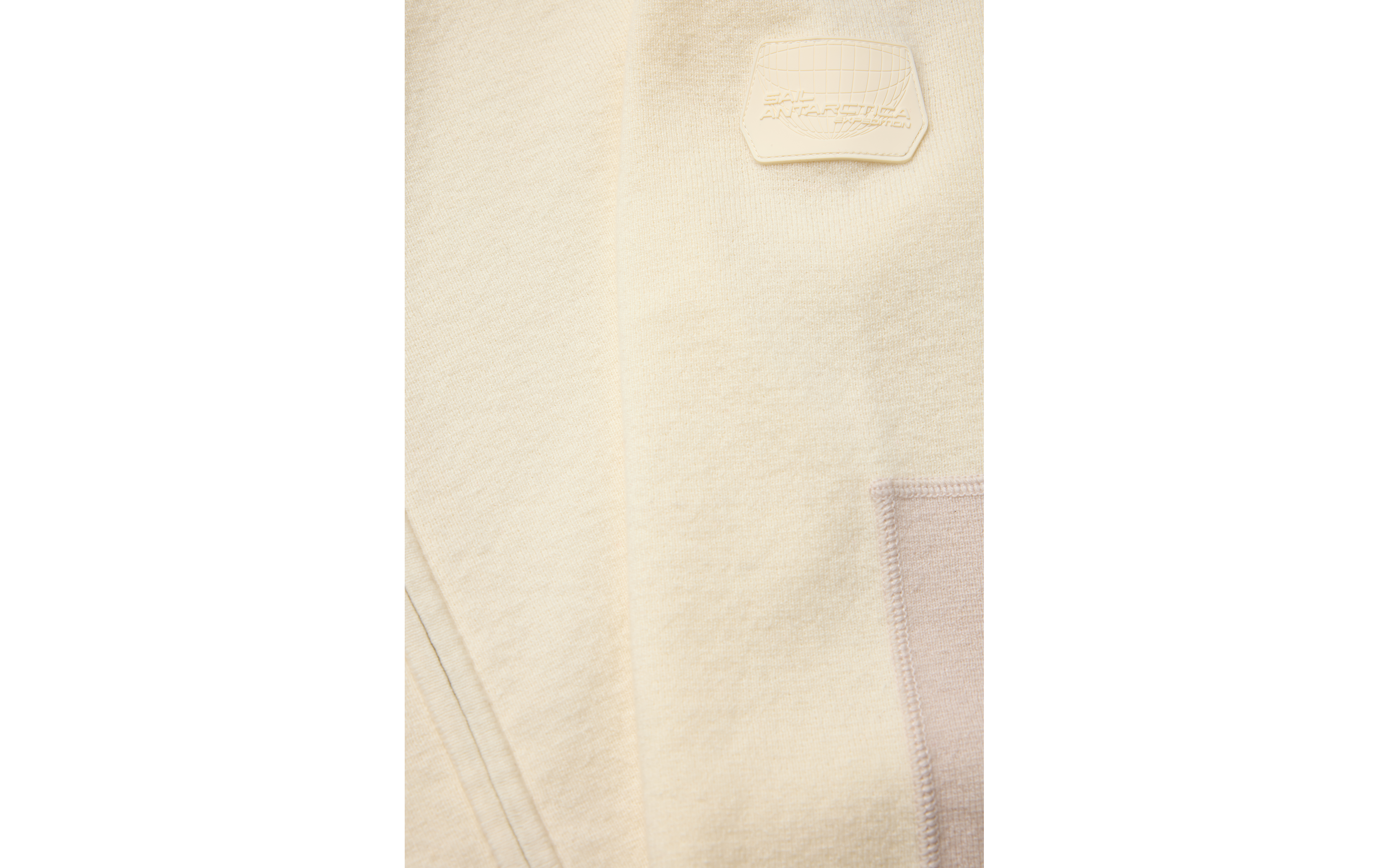 SPINE KNITTED ZIP HOOD