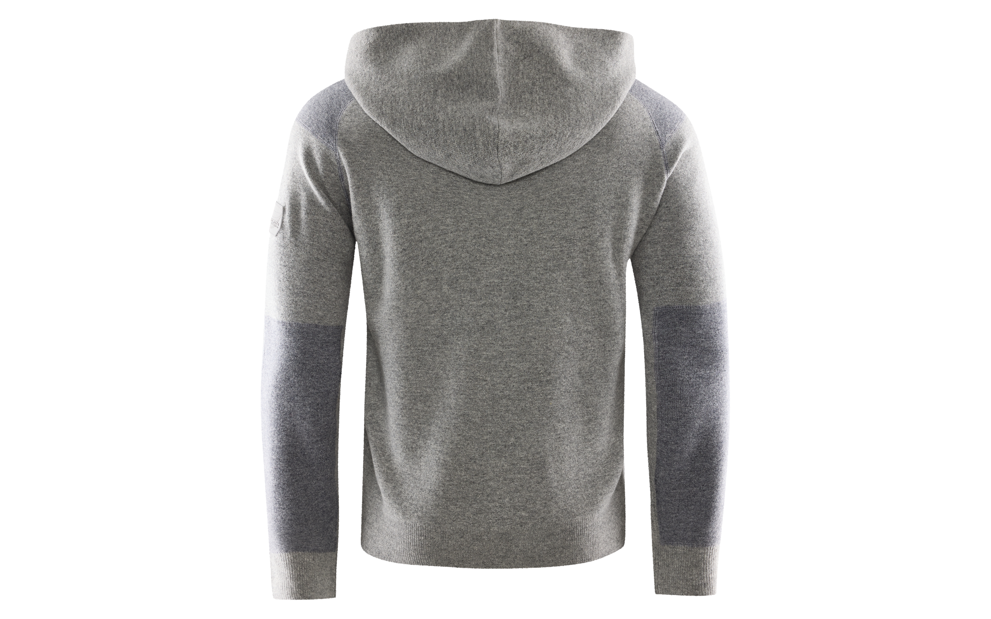 SPINE KNITTED ZIP HOOD