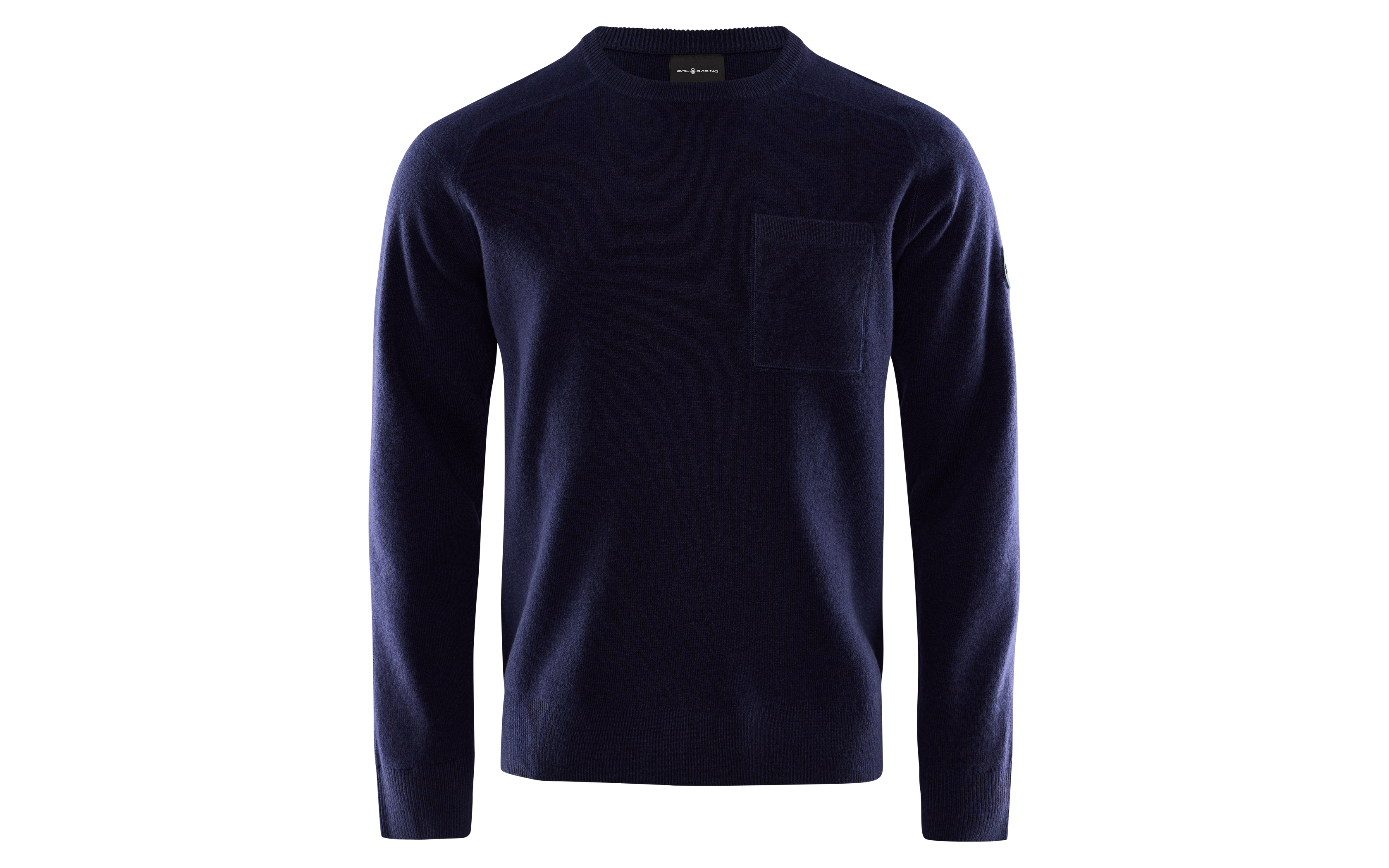 SPINE KNITTED CREWNECK 