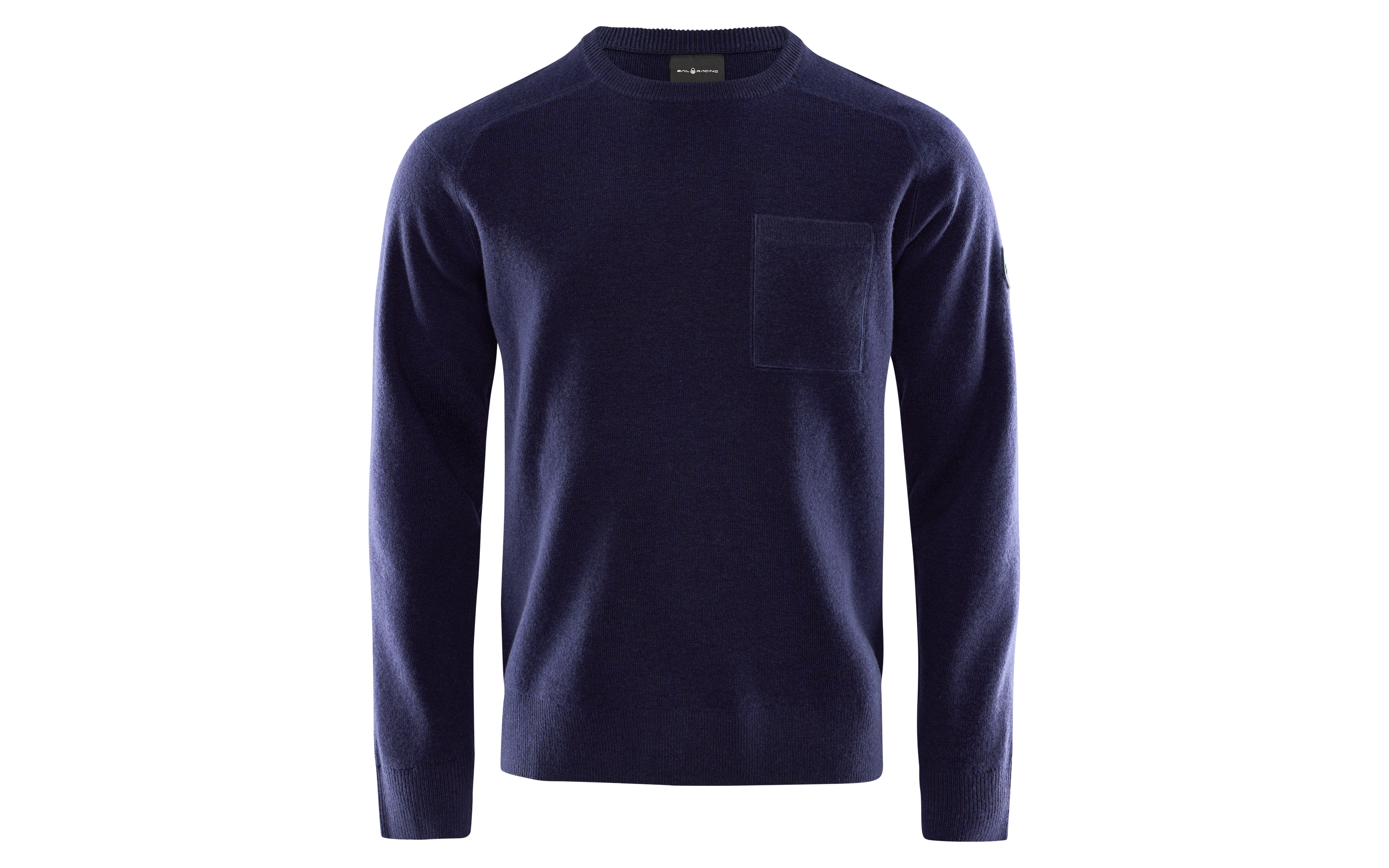 SPINE KNITTED CREWNECK 