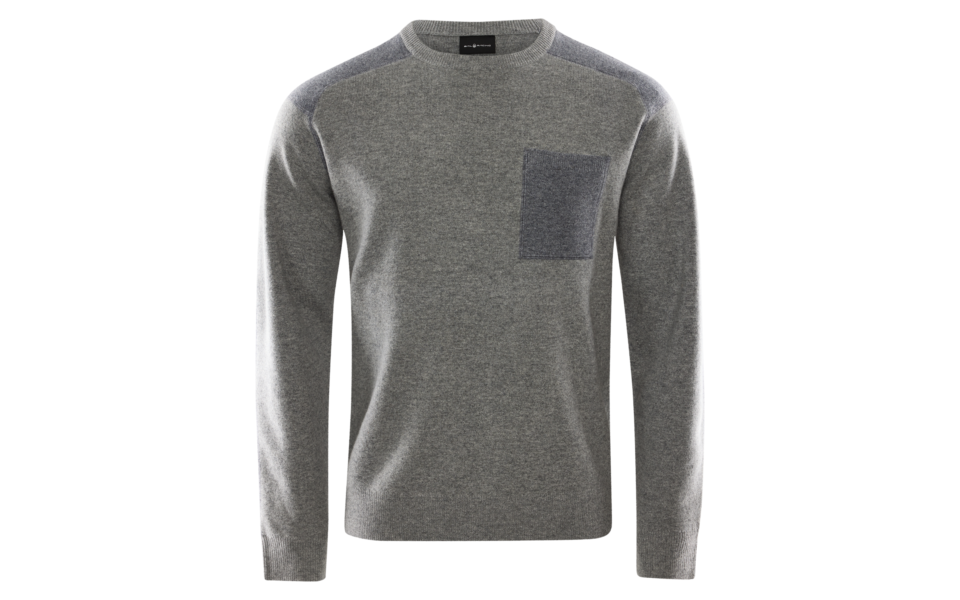 SPINE KNITTED CREWNECK 