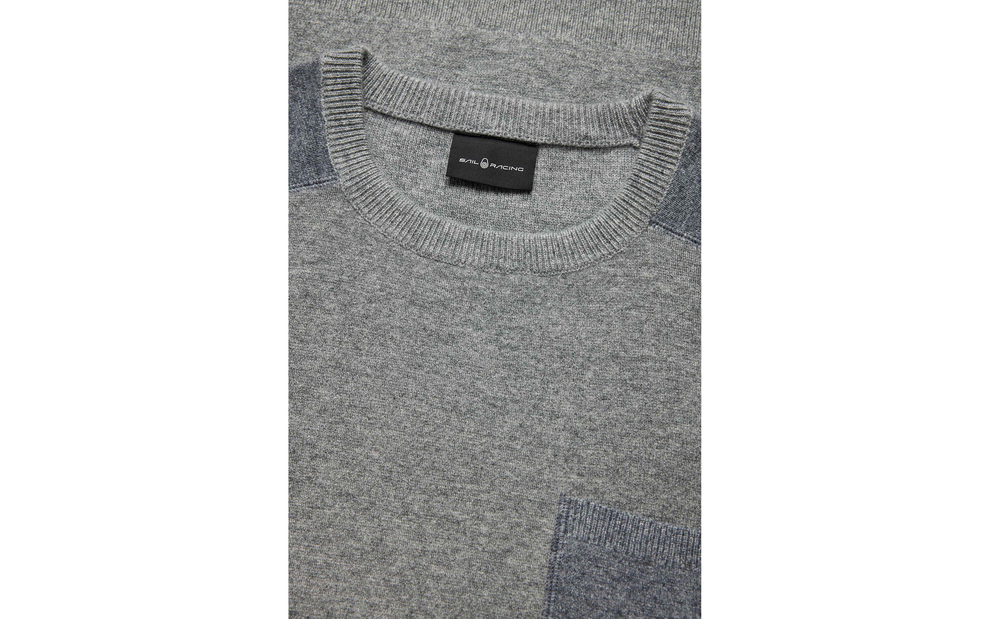 SPINE KNITTED CREWNECK 