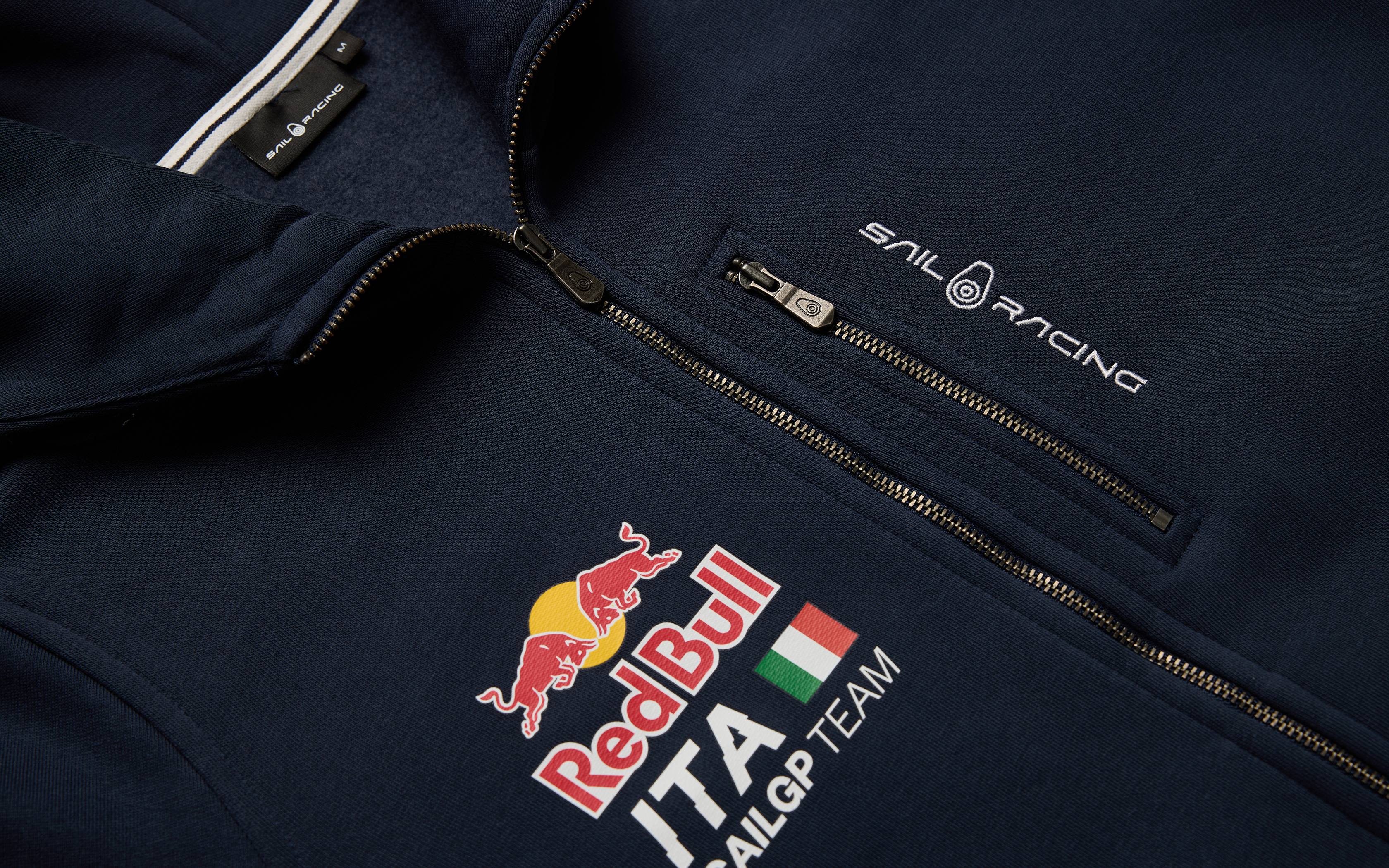 RED BULL ITA W ZIP HOOD | Sail Racing Official