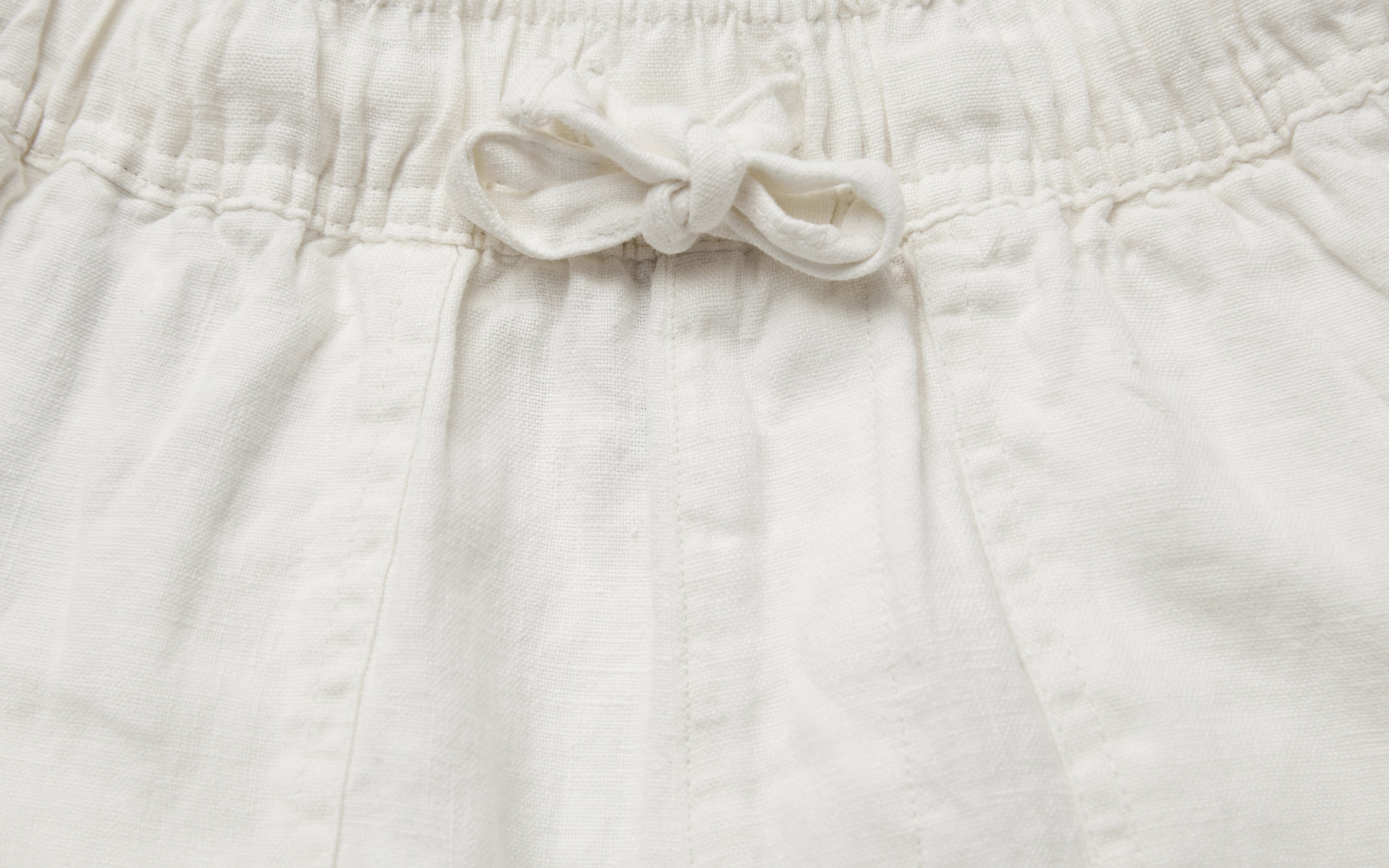 W DRIFT LINEN SHORTS