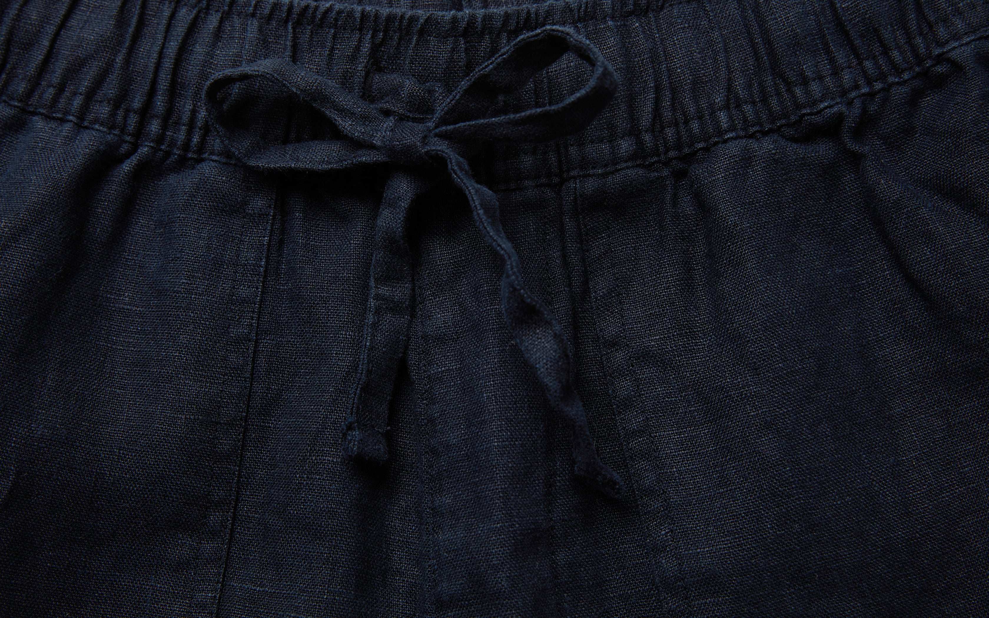 W DRIFT LINEN SHORTS