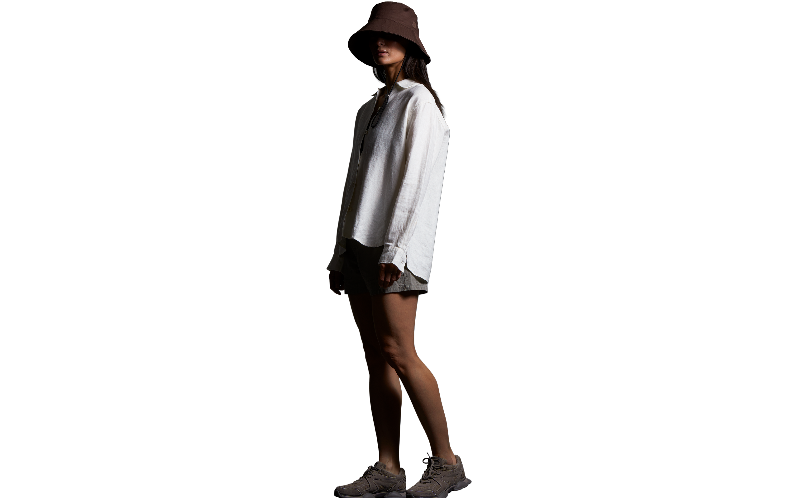 W DRIFT LINEN SHIRT
