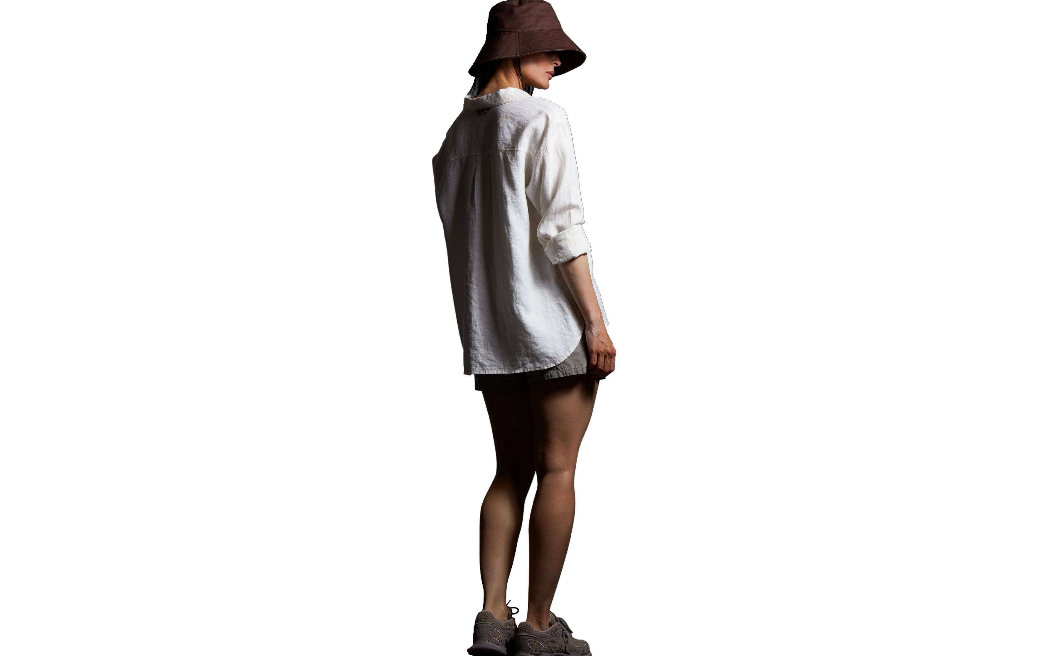 W DRIFT LINEN SHIRT