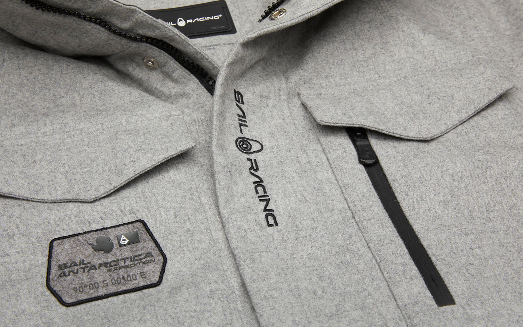 GLACIER BAY WOOL PARKA
