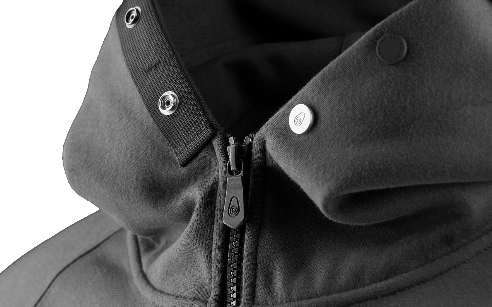 RACE BONDED ZIP HOOD