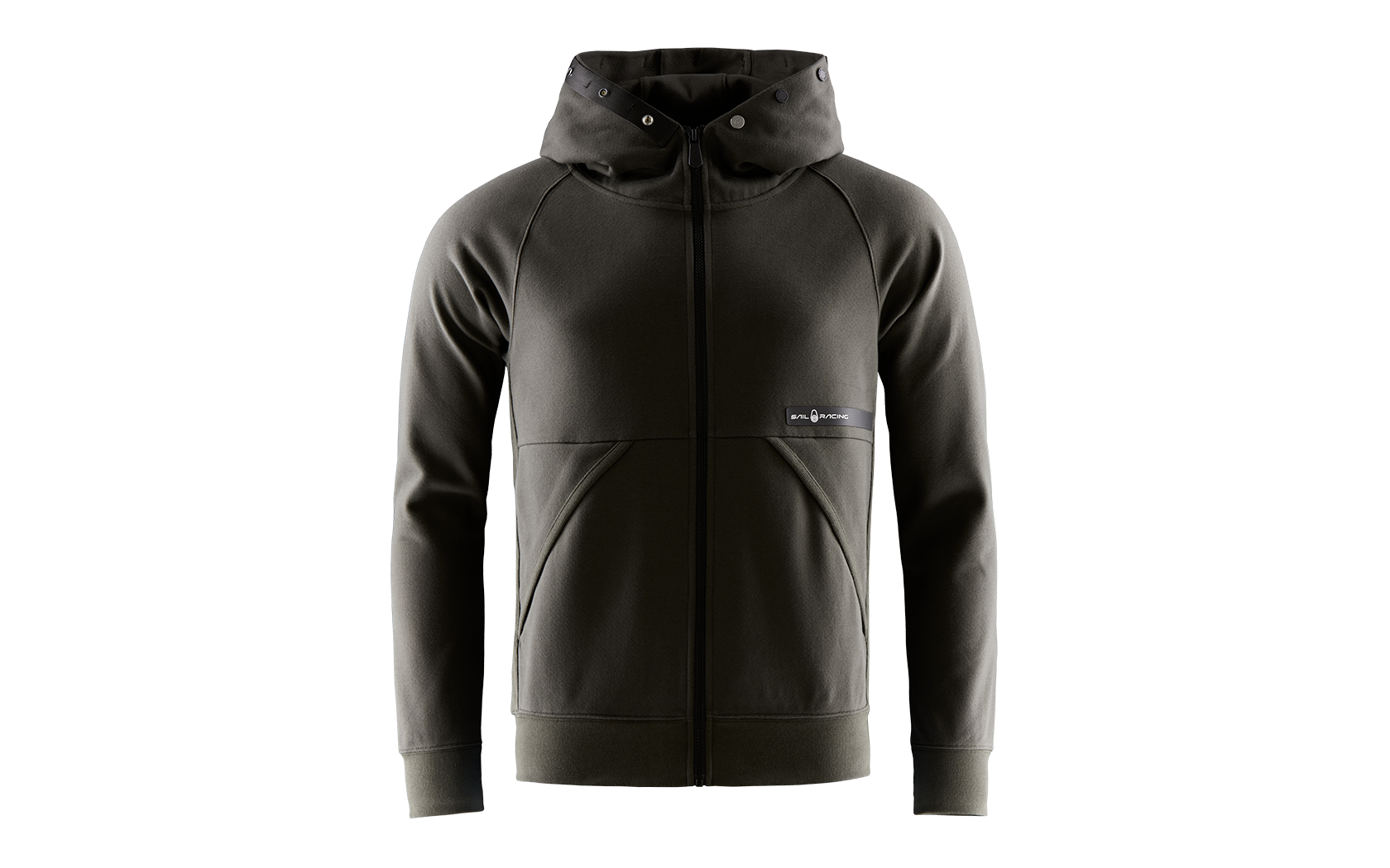 RACE BONDED ZIP HOOD