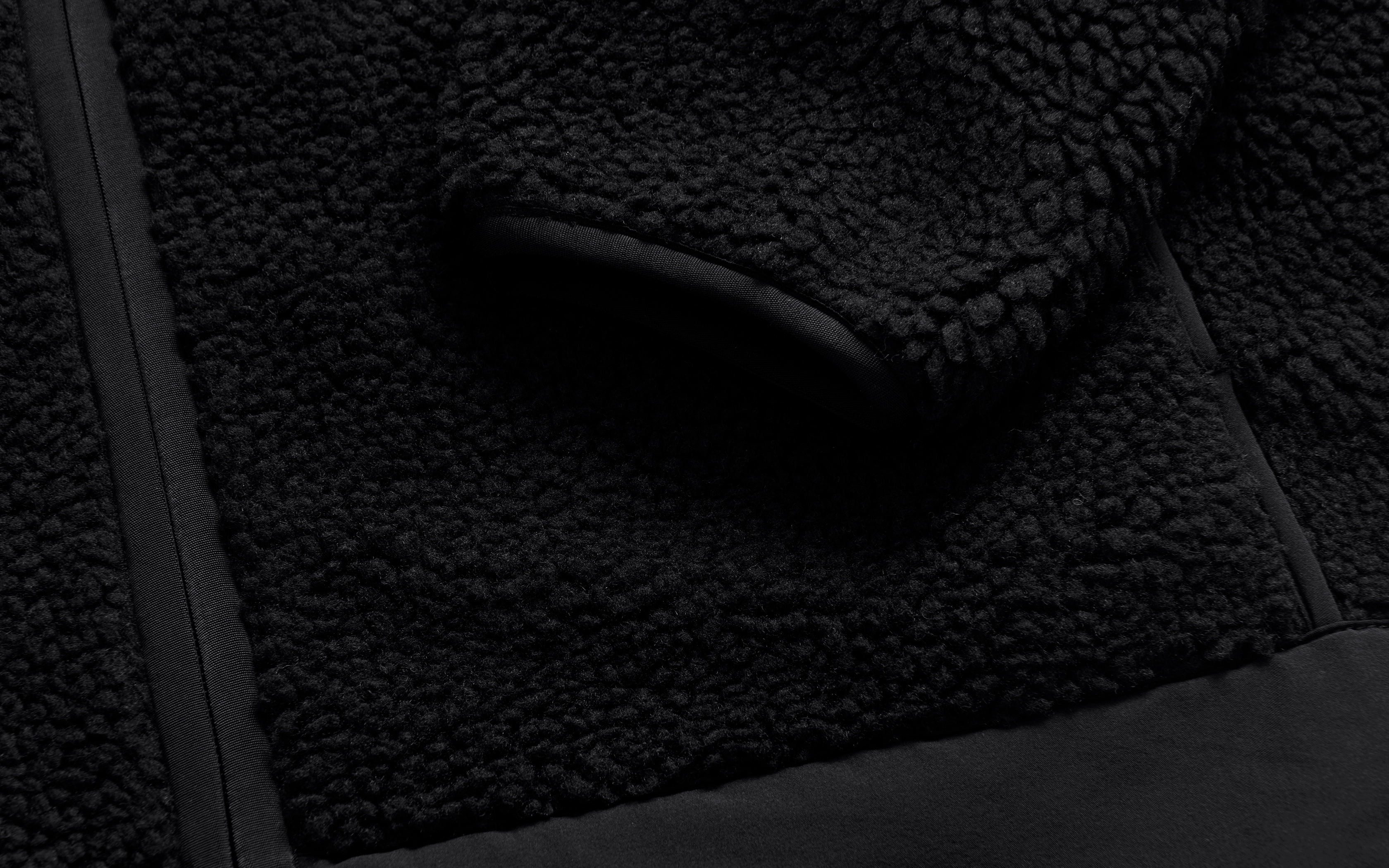 W GALE PILE ZIP HOOD