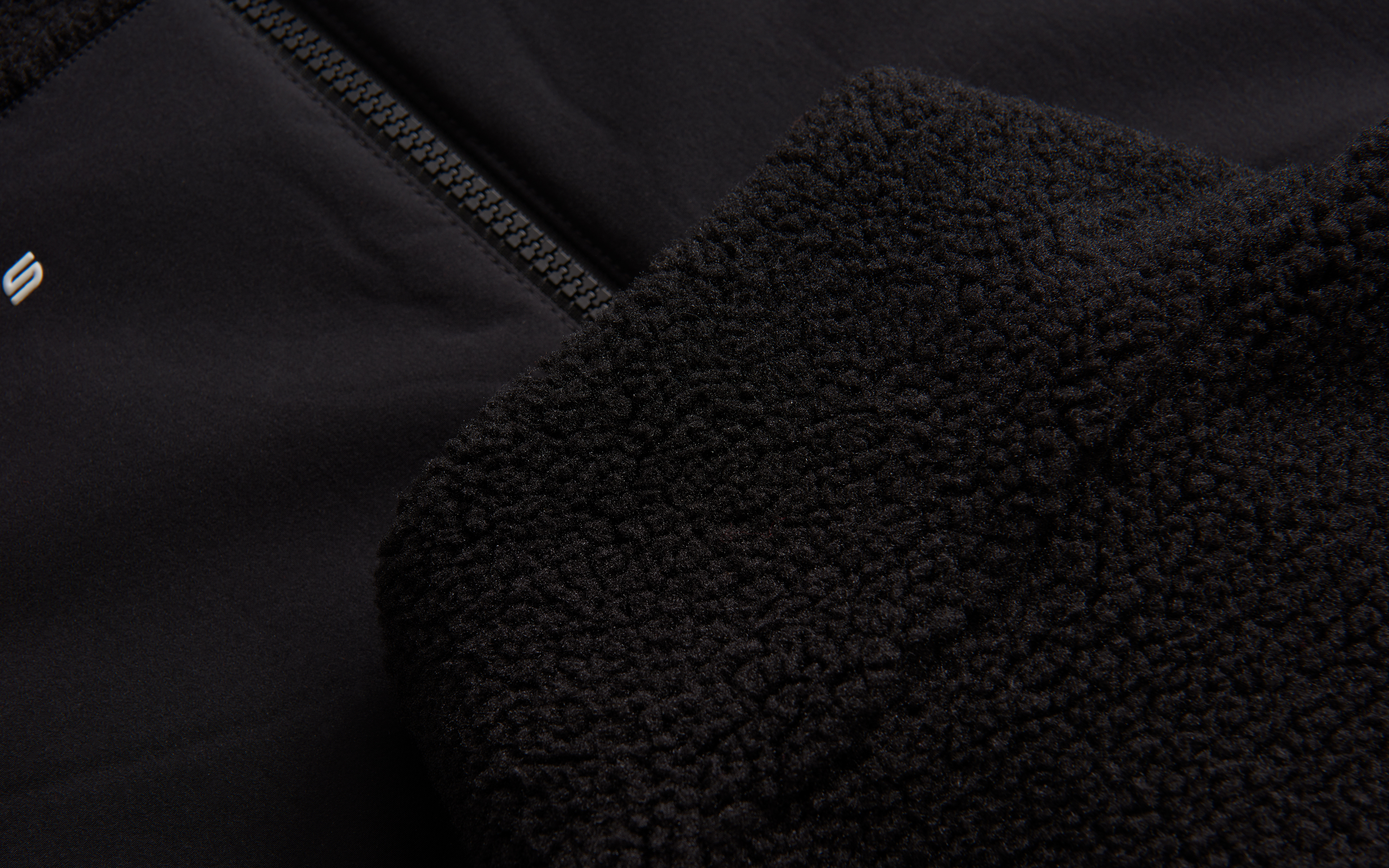 W GALE PILE ZIP JACKET