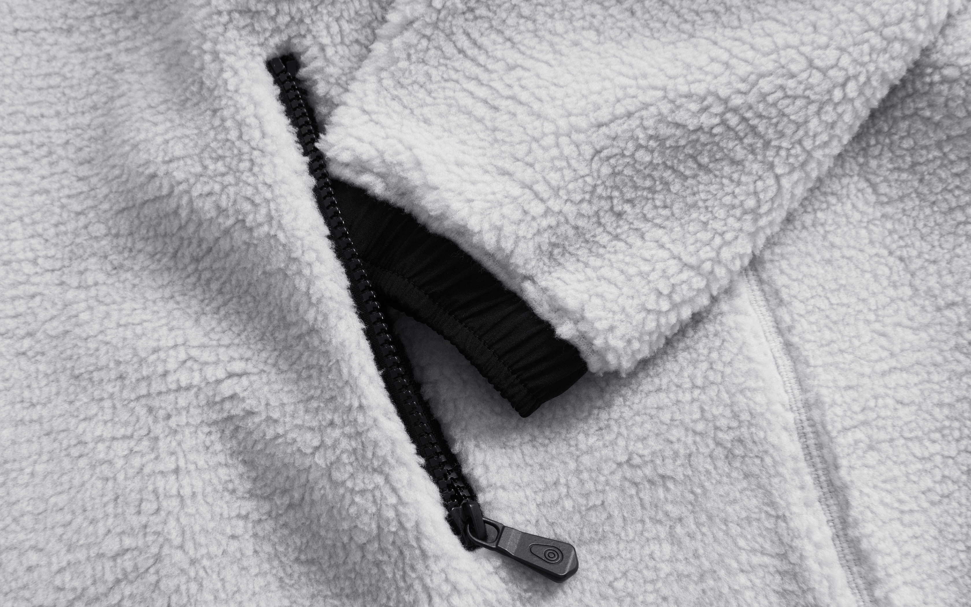 W GALE PILE HALF ZIP