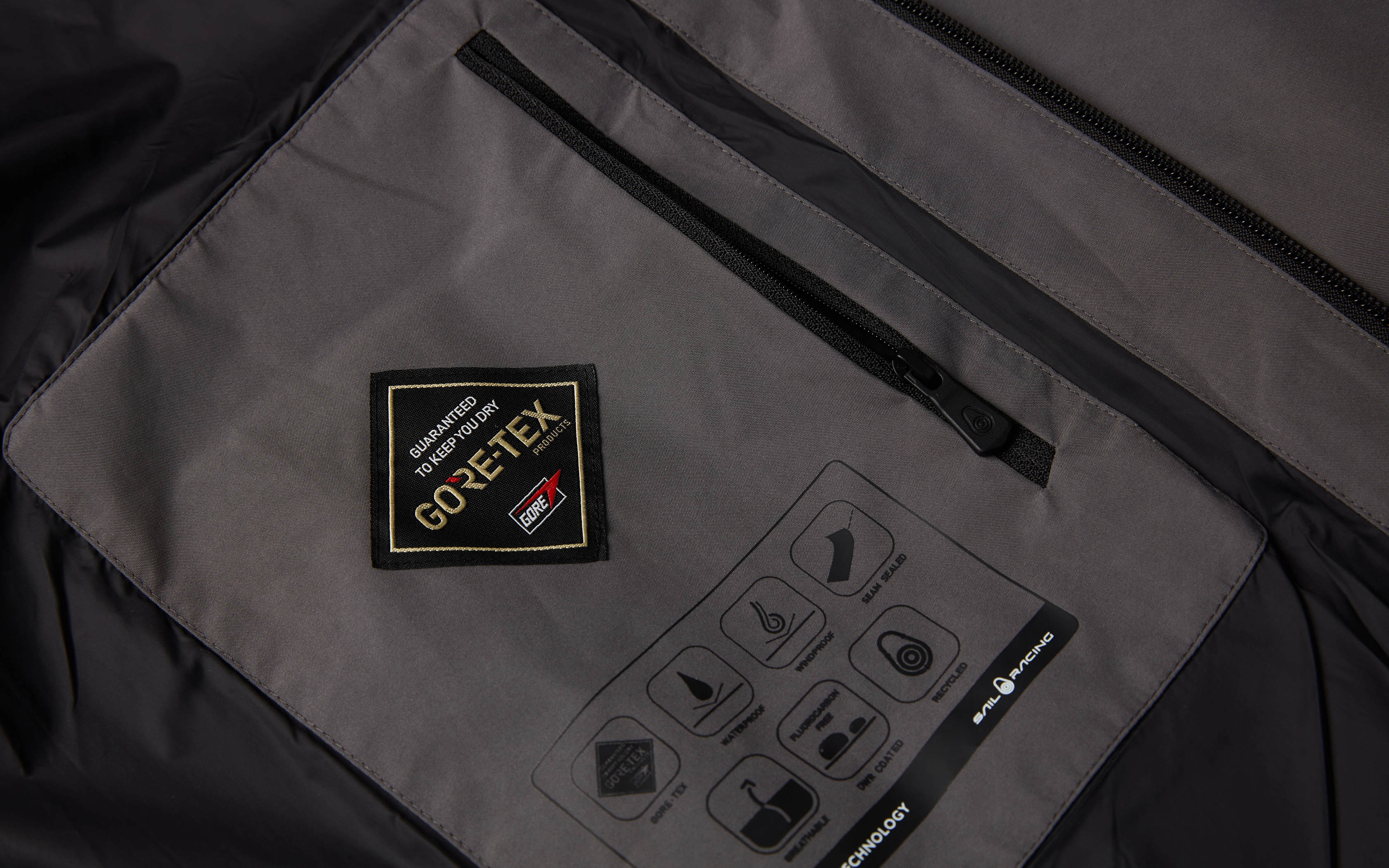 GORE TEX HOODED JACKET