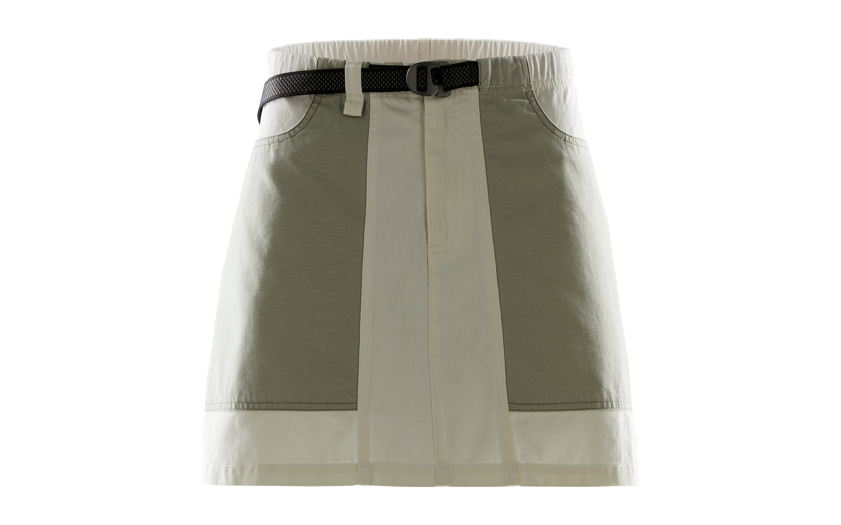 W MIST BLOCKED SKIRT