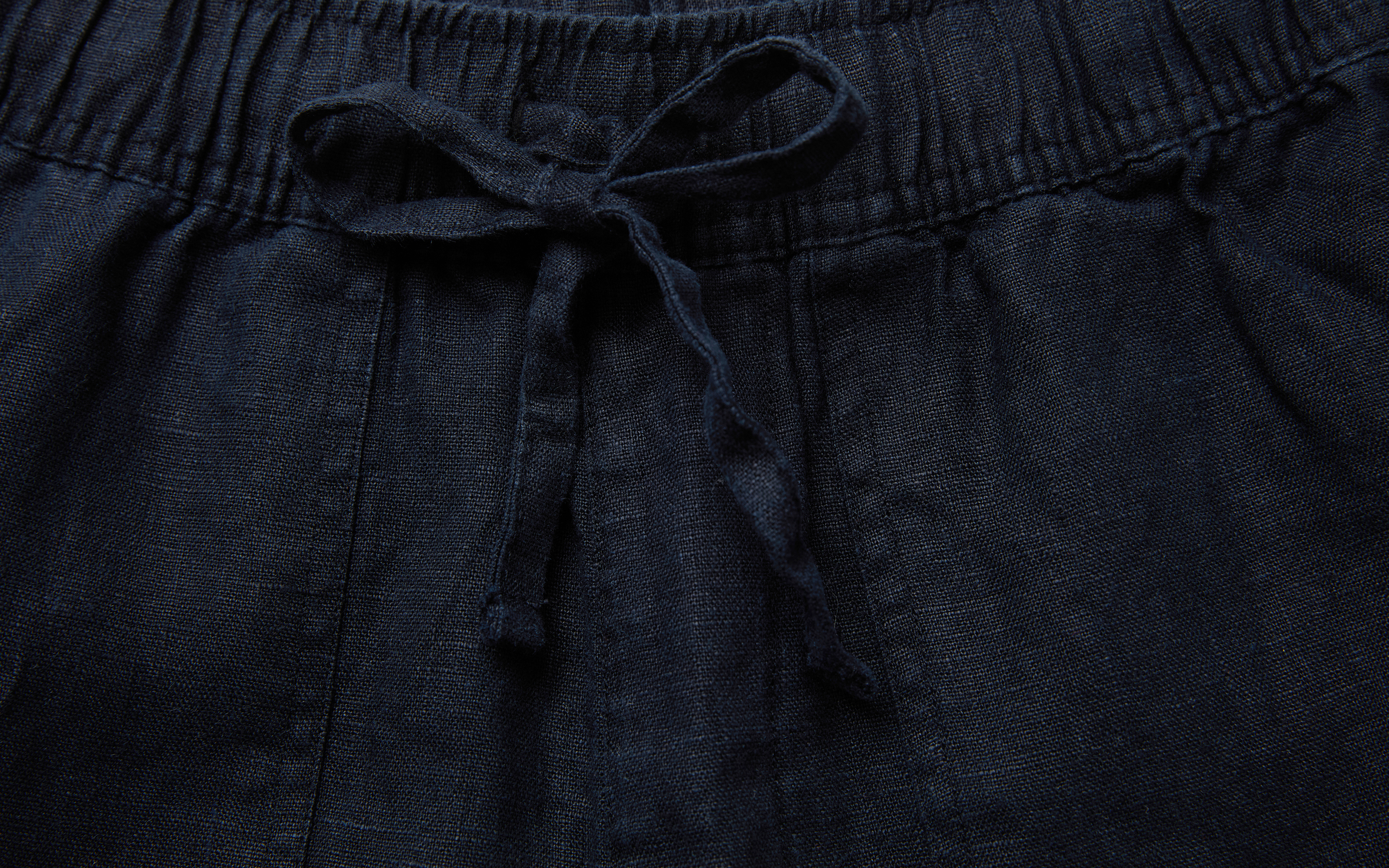 W DRIFT LINEN SHORTS