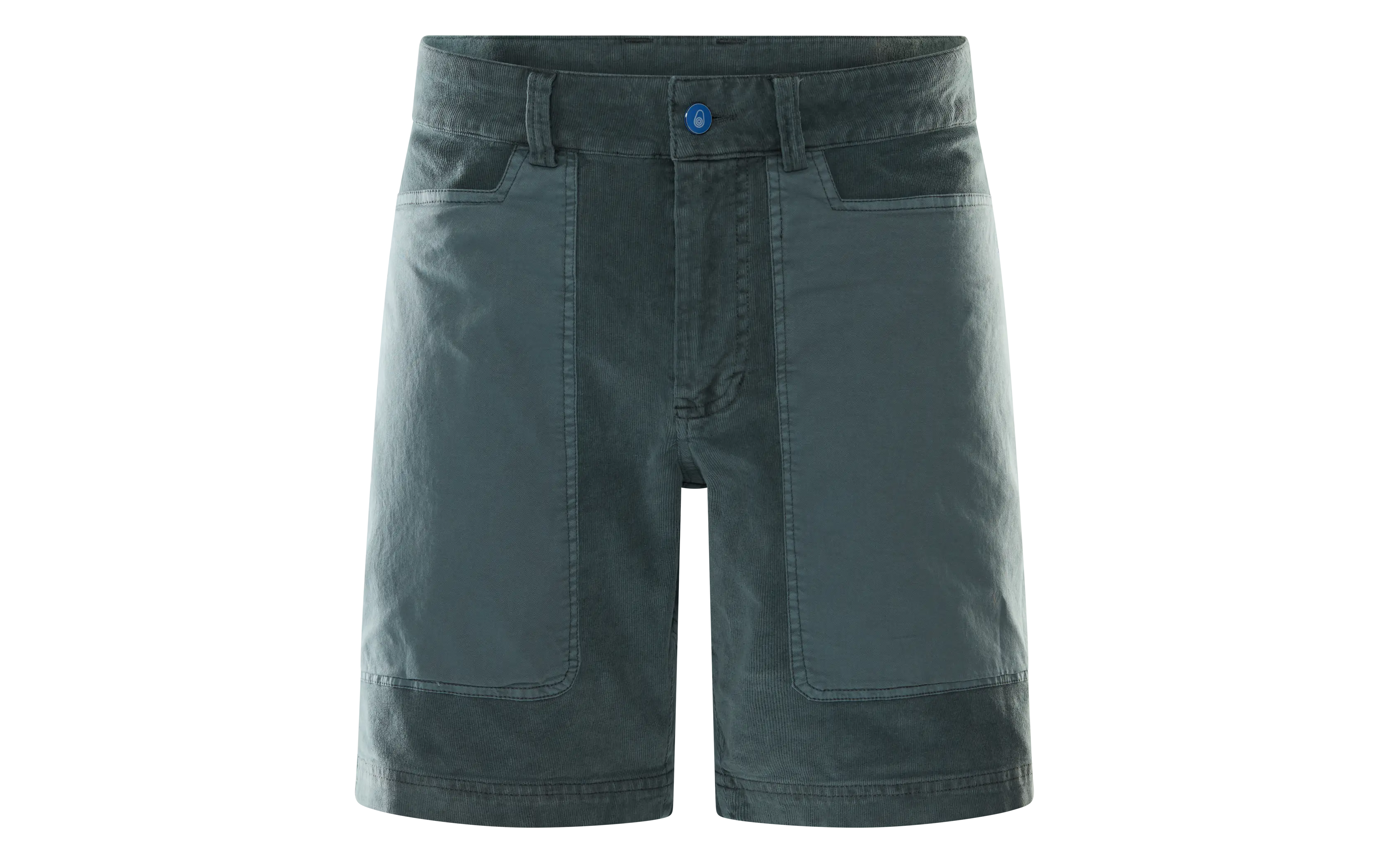 BLOCKED CORDUROY SHORTS