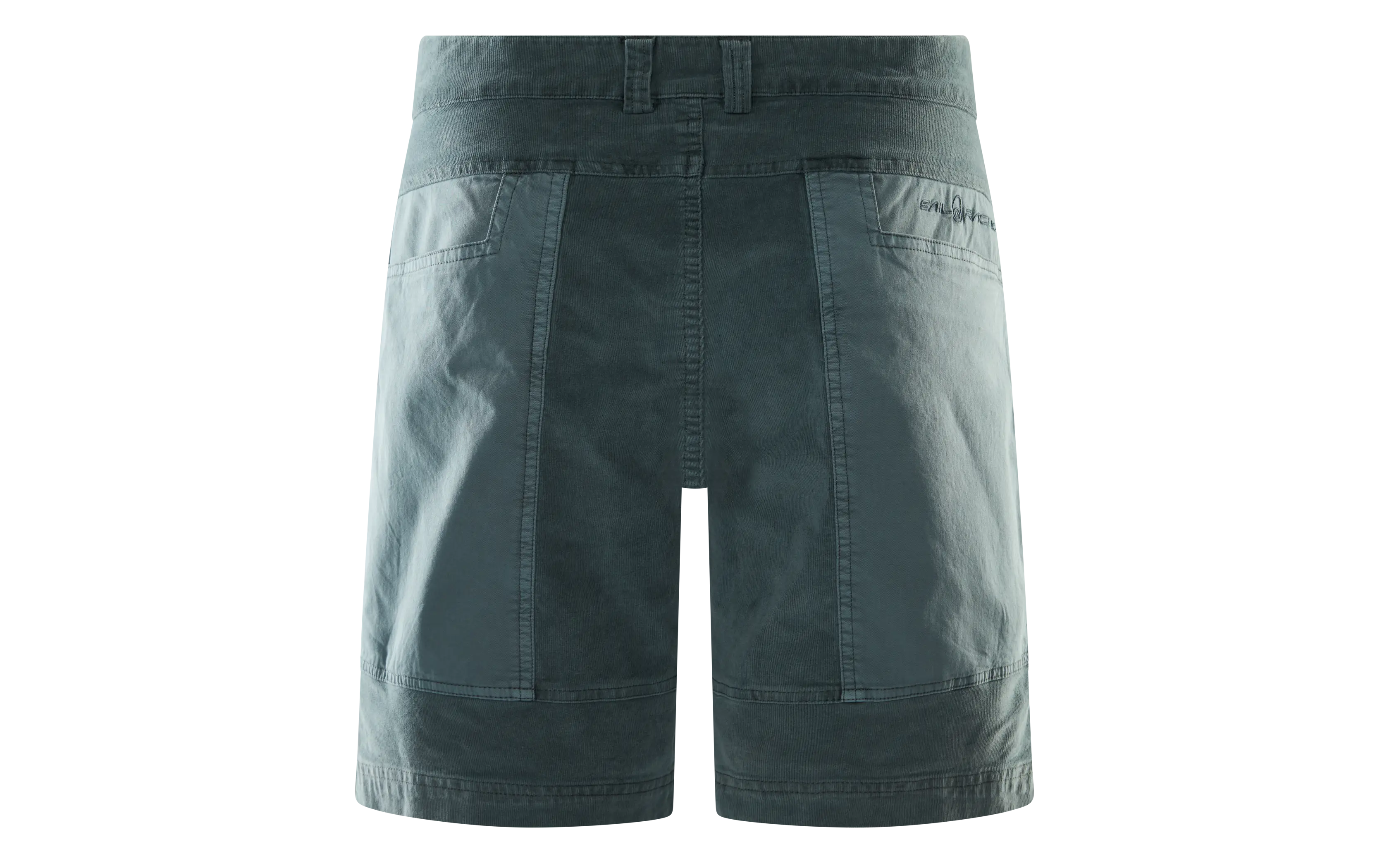 BLOCKED CORDUROY SHORTS