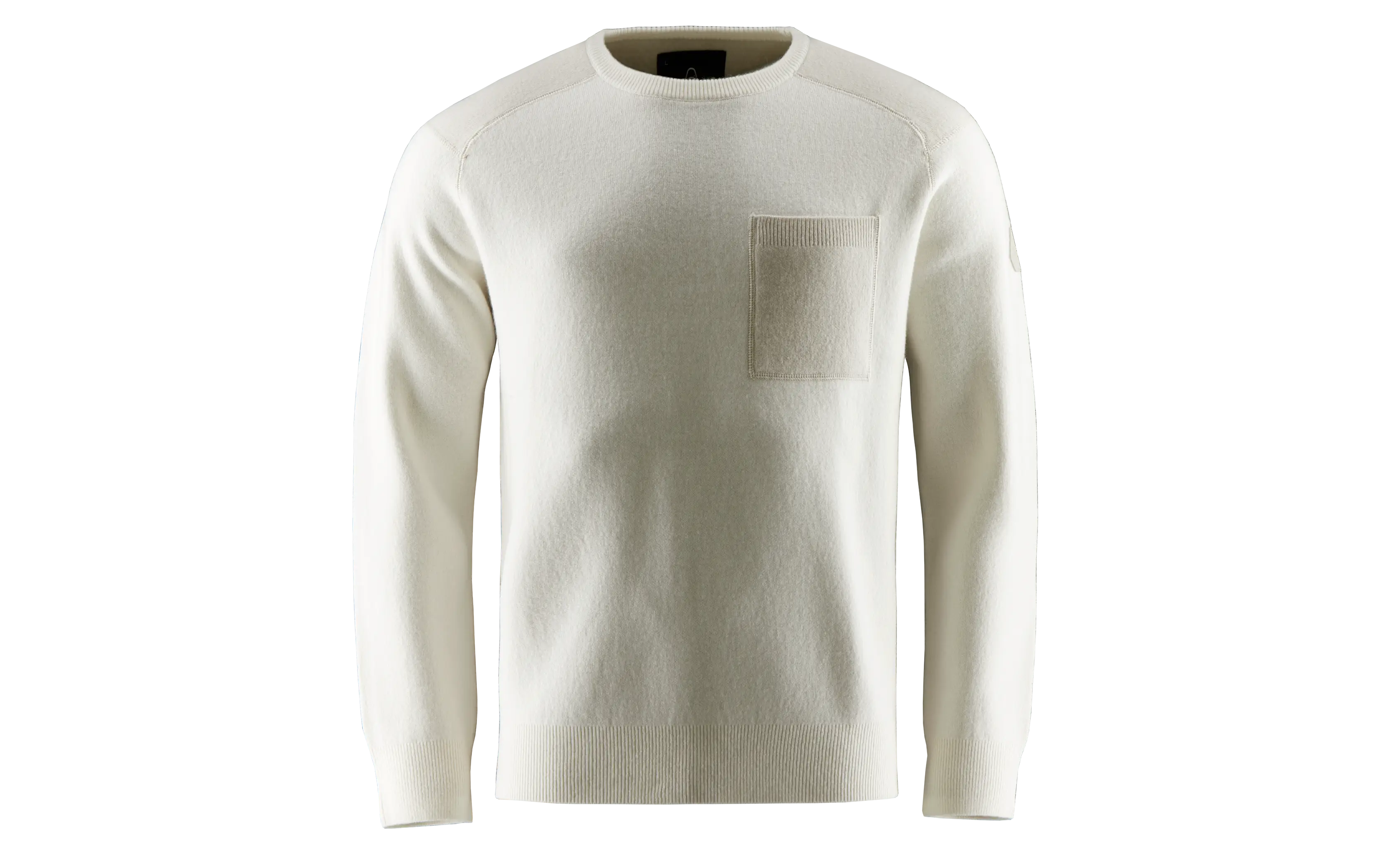 SPINE KNITTED CREW NECK 