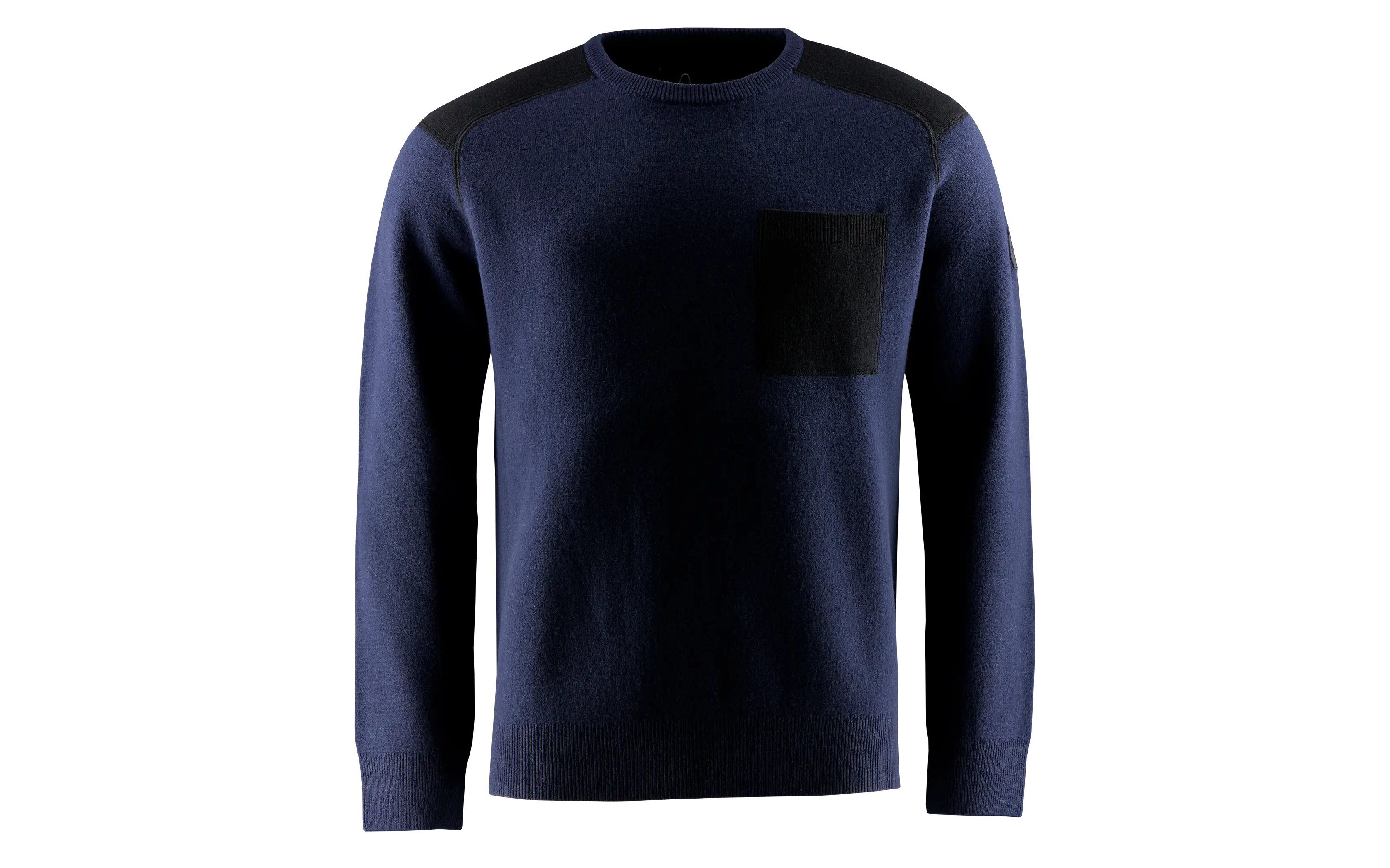 SPINE KNITTED CREW NECK 