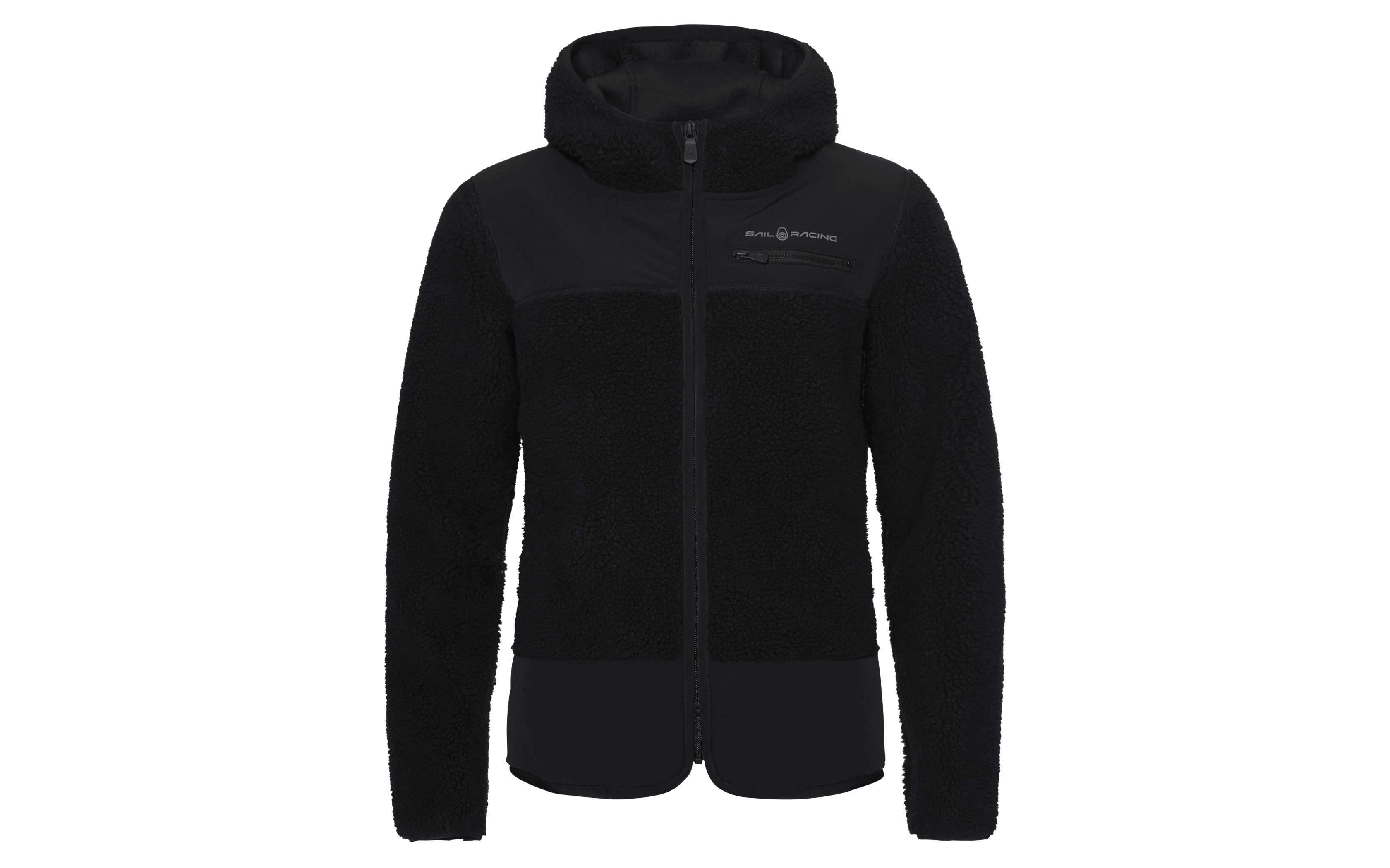 W GALE PILE ZIP HOOD