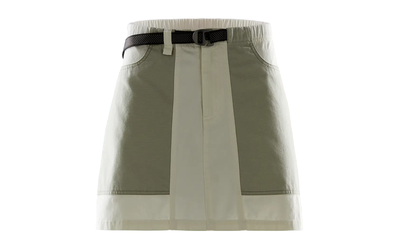 W MIST BLOCKED SKIRT